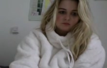 Beautiful amateur girl on webcam