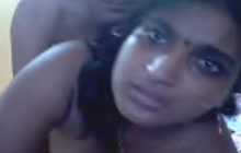 Desi couple fucking in front of webcam