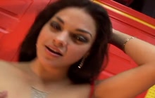 Young hispanic Carmen Pena filled with cum