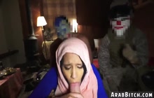 Cute Arab Working Girl Fucked In Threesome